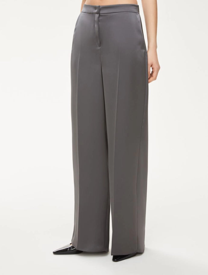 iBlue Sandalo Trousers in Dark Grey