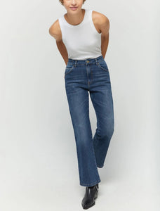 iBlue Marylinpowe Bootcut Jeans in Blue