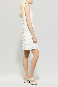 Luisa Cerano Tweed Shift Dress