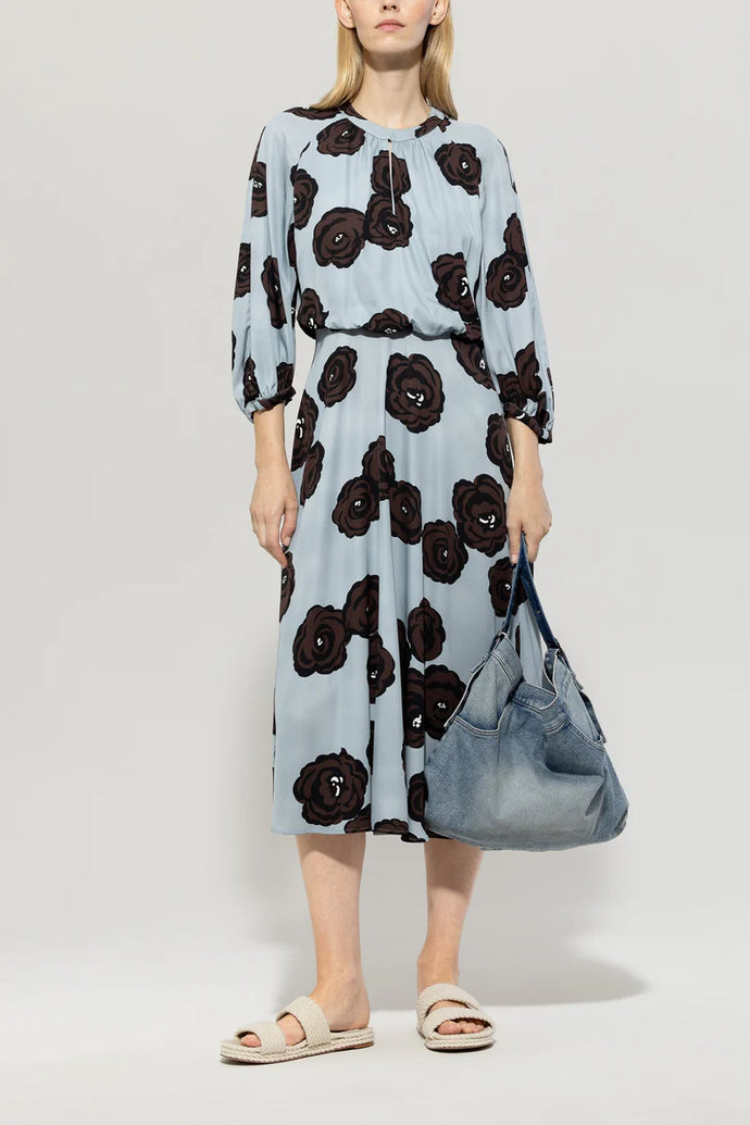 Luisa Cerano Maxi dress with flower print