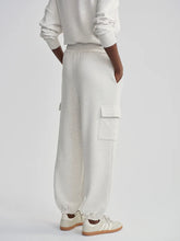Load image into Gallery viewer, Varley Cargo Pants 27.5 Ivory Marl

