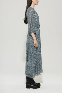 Luisa Cerano Animal Print Dress