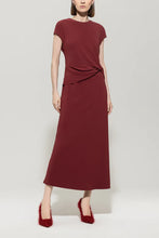 Load image into Gallery viewer, Luisa Cerano Dress with Drape Detail
