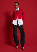 Load image into Gallery viewer, Riani Barrel-Leg Jeans in Sparkle Denim
