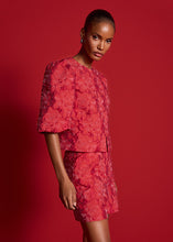 Load image into Gallery viewer, Riani Structured Blouse with Puff Sleeves
