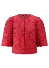 Load image into Gallery viewer, Riani Structured Blouse with Puff Sleeves
