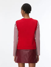 Load image into Gallery viewer, iBlues Wool and Cashmere Blend Waistcoat in Red
