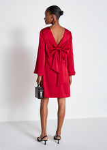 Load image into Gallery viewer, Riani Dress with Back Cut-Out and Bow
