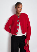 Load image into Gallery viewer, Riani Furry Knit Cardigan
