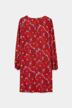 Load image into Gallery viewer, Luisa Cerano Mini Dress with Flower Print
