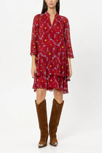 Load image into Gallery viewer, Luisa Cerano Boho Dress with Flower Print
