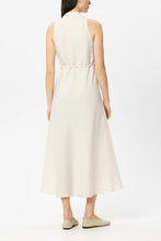 Load image into Gallery viewer, Luisa Cerano Linen Blend Midi Dress in Milk
