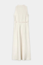Load image into Gallery viewer, Luisa Cerano Linen Blend Midi Dress in Milk

