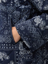 Load image into Gallery viewer, iBlue Fianco Padded Jacket in Navy
