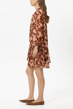 Load image into Gallery viewer, Luisa Cerano Boho Dress with Animal Print
