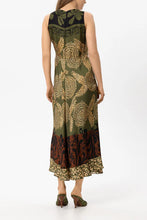 Load image into Gallery viewer, Luisa Cerano Maxi Dress with Leaf Print
