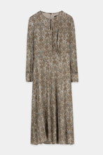 Load image into Gallery viewer, Luisa Cerano Midi Dress with Ornamental Print
