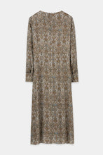 Load image into Gallery viewer, Luisa Cerano Midi Dress with Ornamental Print
