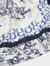 Load image into Gallery viewer, iBlue&#39;s Scribe Scarf in Midnight Blue
