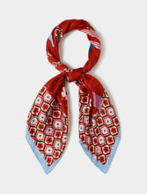Load image into Gallery viewer, iBlues Silk Scarf in Red
