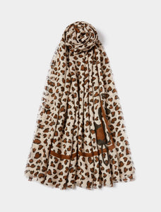 iBlue Fiandra Scarf in Beige