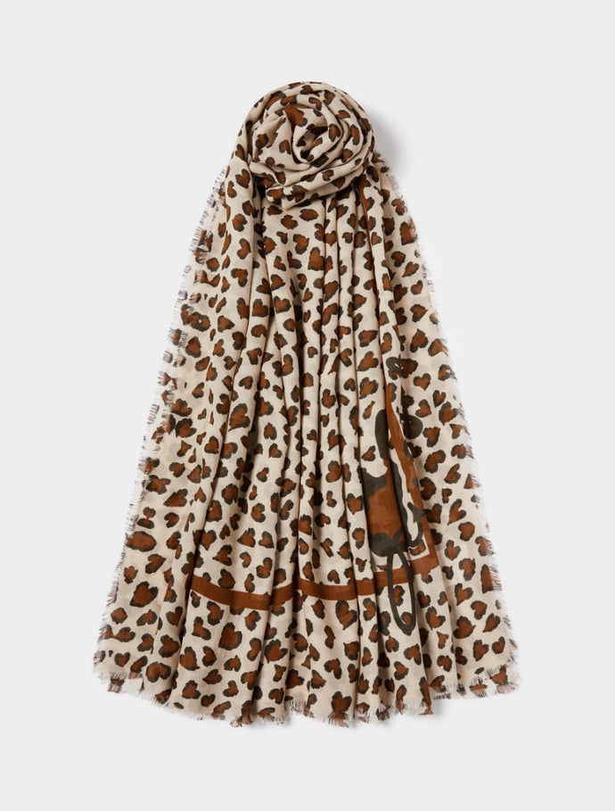 iBlue Fiandra Scarf in Beige