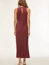 Load image into Gallery viewer, iBlue Salmon Jersey Dress in Bordeaux
