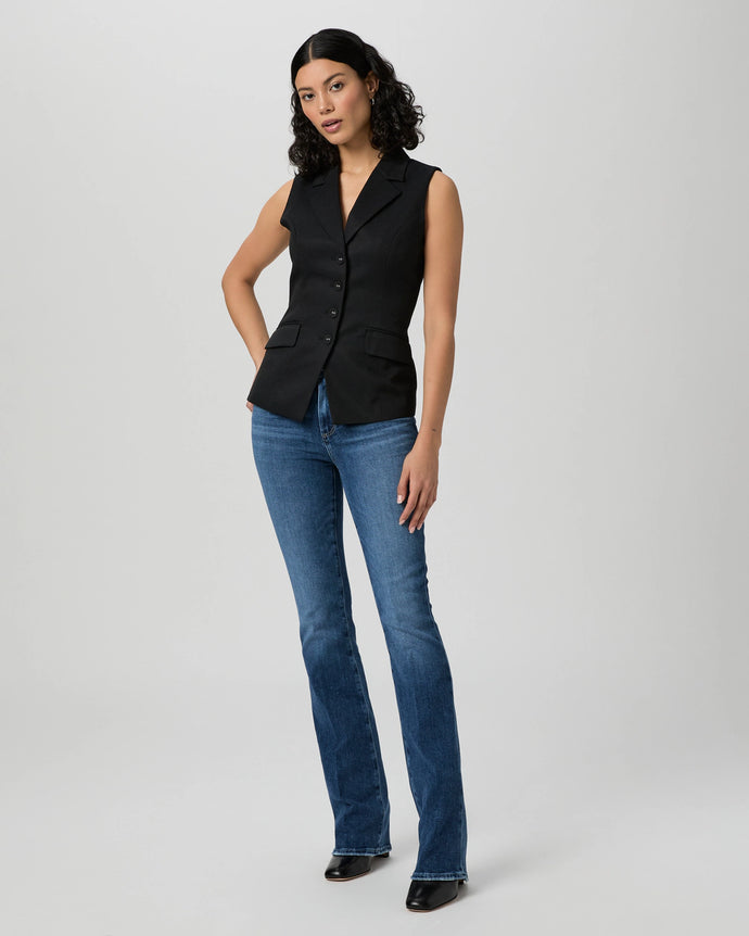 Paige Manhattan Bootcut Jeans in Novelist