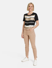 Load image into Gallery viewer, Gerry Weber 7/8-length jeans with hem slits
