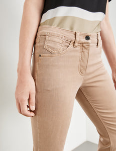 Gerry Weber 7/8-length jeans with hem slits