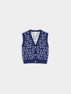 iBue Danilo Soft Gilet in Navy