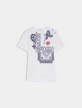 Load image into Gallery viewer, iBlue Pagina Printed T-Shirt in White
