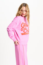 Load image into Gallery viewer, Pom Getaway Crew Pink Sweater
