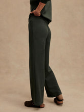 Load image into Gallery viewer, Varley Wide Leg Pants in Olive Marl
