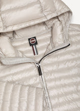 Load image into Gallery viewer, Colmar Light Down Jacket with Hood in Stone
