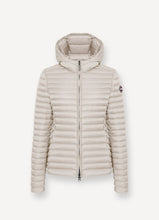 Load image into Gallery viewer, Colmar Light Down Jacket with Hood in Stone
