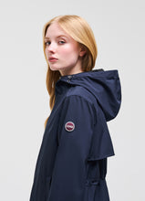 Load image into Gallery viewer, Colmar Long Waterproof Jacket in Navy
