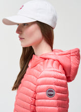 Load image into Gallery viewer, Colmar Light Down Jacket with Hood in Brittany Pink
