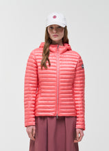 Load image into Gallery viewer, Colmar Light Down Jacket with Hood in Brittany Pink
