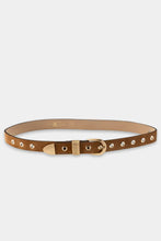 Load image into Gallery viewer, Luisa Cerano Leather Belt with Decorative Element
