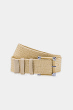 Load image into Gallery viewer, Luisa Cerano Bast Belt in Sand
