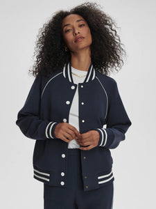 Varley Jepson Club Jacket in Navy