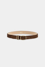 Load image into Gallery viewer, Luisa Cerano Leather Belt with Metal Details
