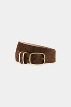 Load image into Gallery viewer, Luisa Cerano Leather Belt with Metal Details
