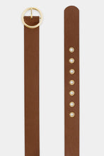Load image into Gallery viewer, Luisa Cerano Leather Belt in Cognac
