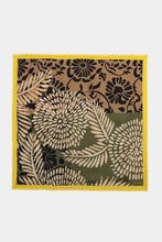 Load image into Gallery viewer, Luisa Cerano Silk Scarf with Leaf Print
