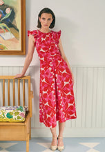 Load image into Gallery viewer, Dea Kiudibal Ofelia Midi Dress in Hazel Berry
