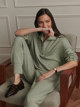Load image into Gallery viewer, Varley Hawley Half-Zip Sweater in Shadow Marl
