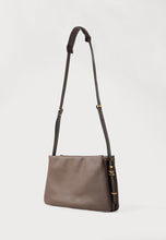 Load image into Gallery viewer, Pinko Triplet Crossbody Bag in Marrone
