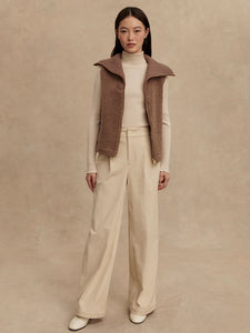 Varley Aspen Gilet in Ash Taupe